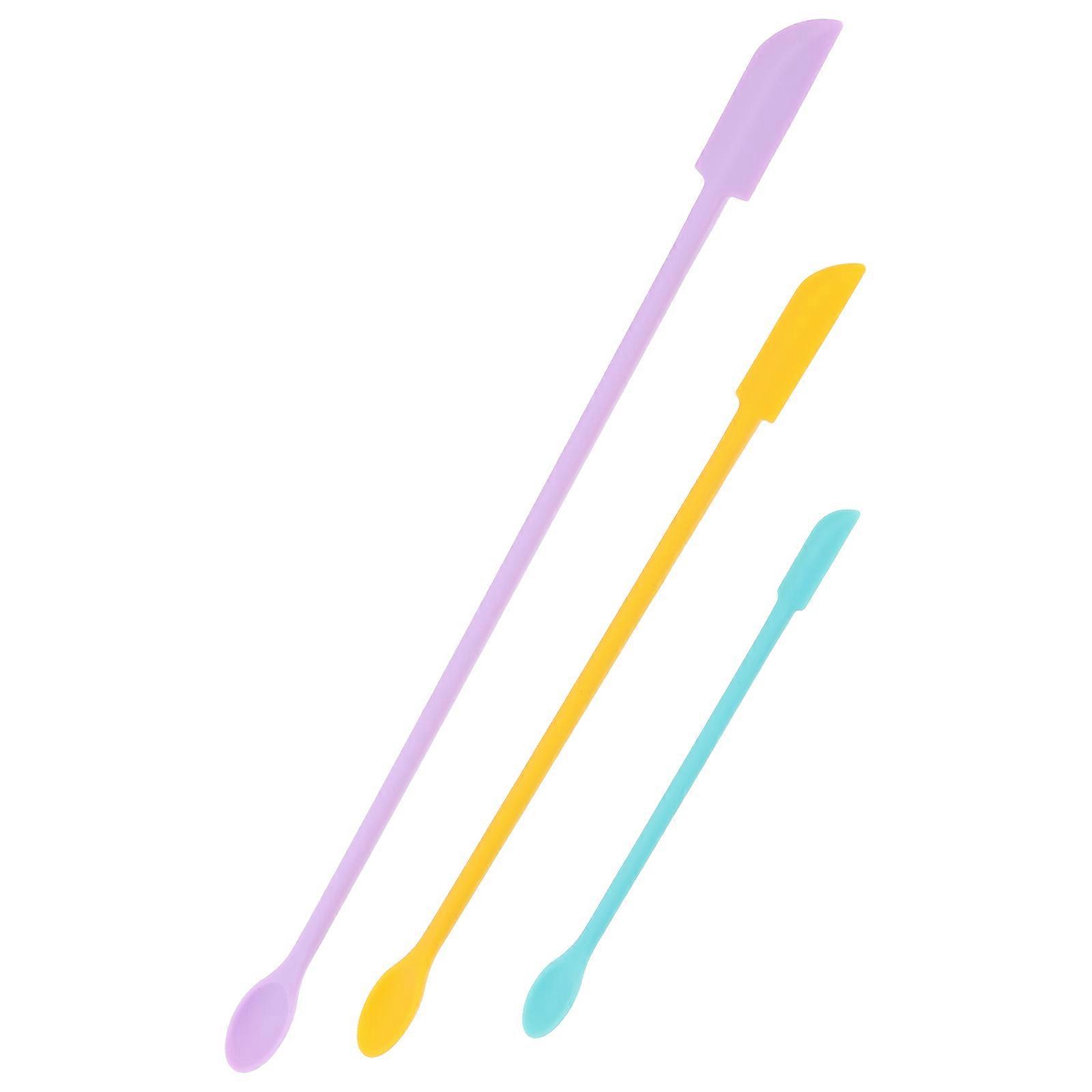 パンスパチュラベーキングツールガジェットシリコンクリームスパチュラ多目的バタースクレーパーキッチン調理器具セット3個