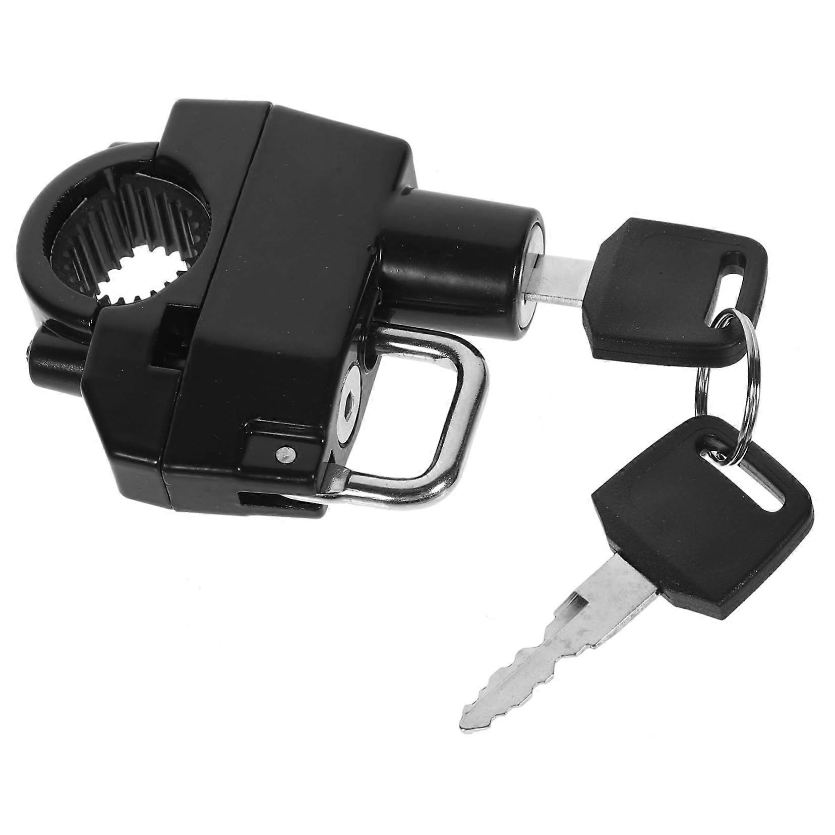 Motorcycle Helmet Lock for Various Sizes - Secure Anti-Theft Protection, Durable Material, Universal Compatibility
