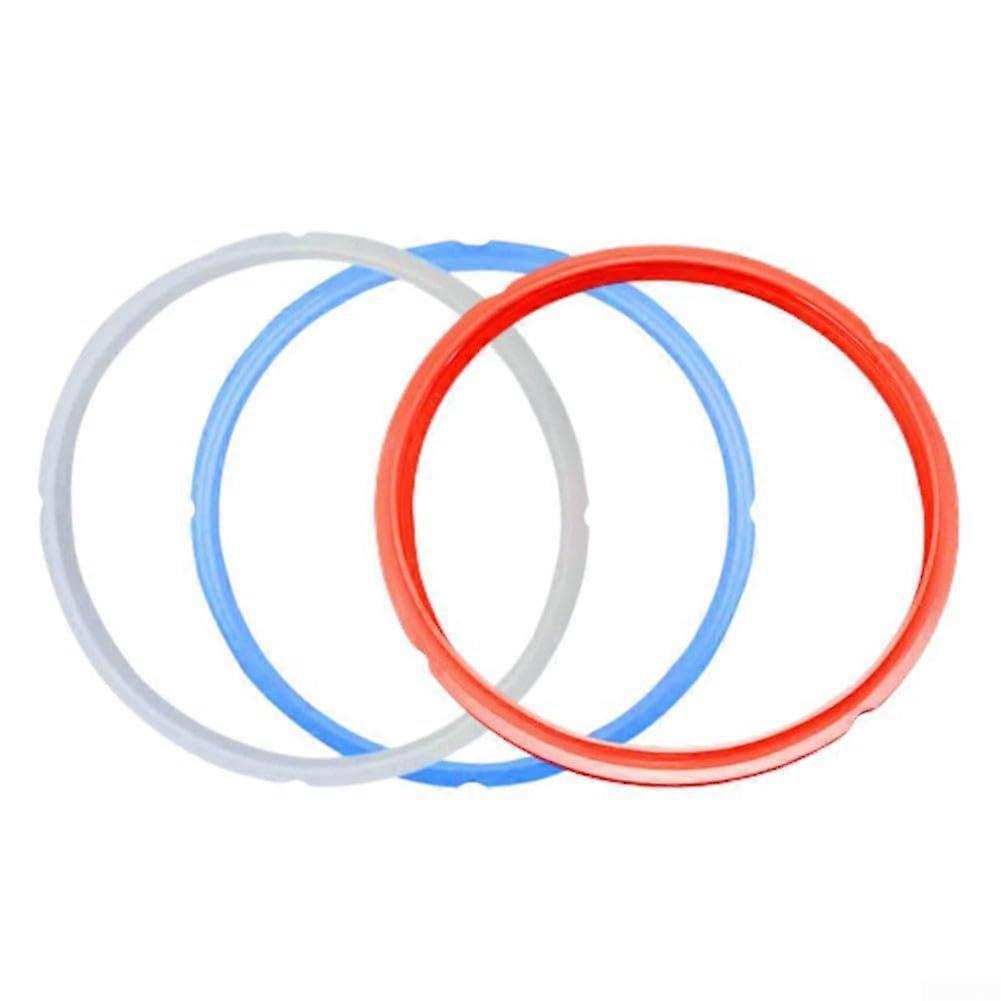 Silicone Rings for Kitchen Appliances - Durable 3-Pack Compatible with Model XYZ, High-Quality Material, 3 Sizes Available