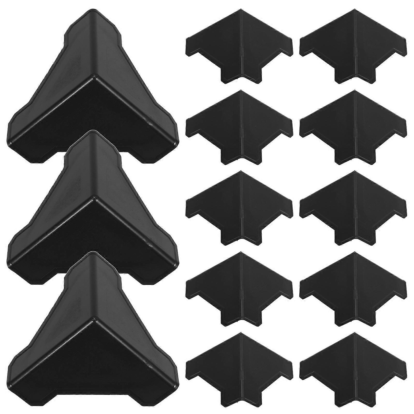 Corner Protectors For Carton Packaging 100 Pcs Durable Plastic Material Ideal For Damage Prevention And Collision Reduction