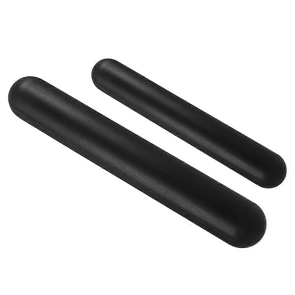 Multifunctional Coffee Grounds Knocking Device 2Pcs Silicone For Espresso Coffee Enthusiasts In Black Color