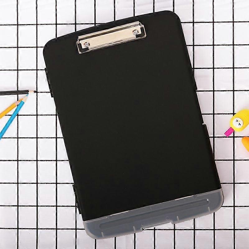 Multifunctional File Folder Organizer Clipboard Box Case with Pen Holder for Stationery