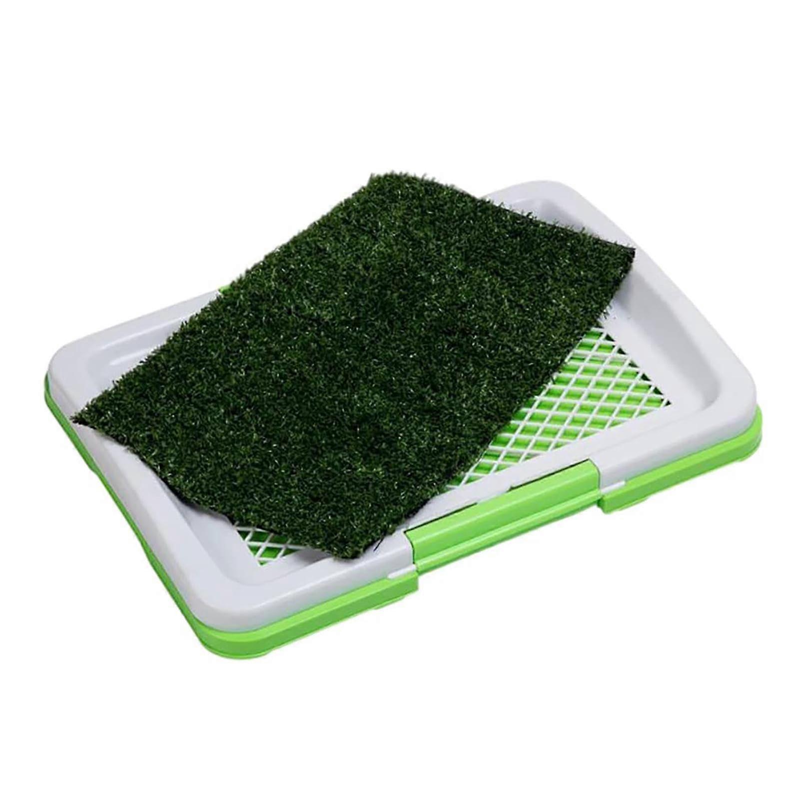Dog Potty Training Artificial Grass Pet Toilet Trainer Waterproof 60x45 cm Easy to Clean for Indoor and Outdoor