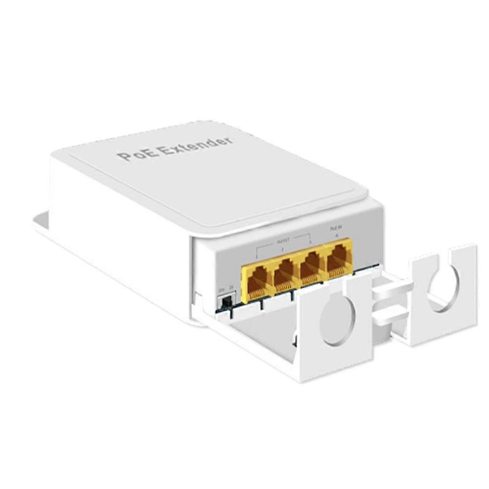 Outdoor Waterproof POE Extender Repeater Network Extension new Poe Switch-US