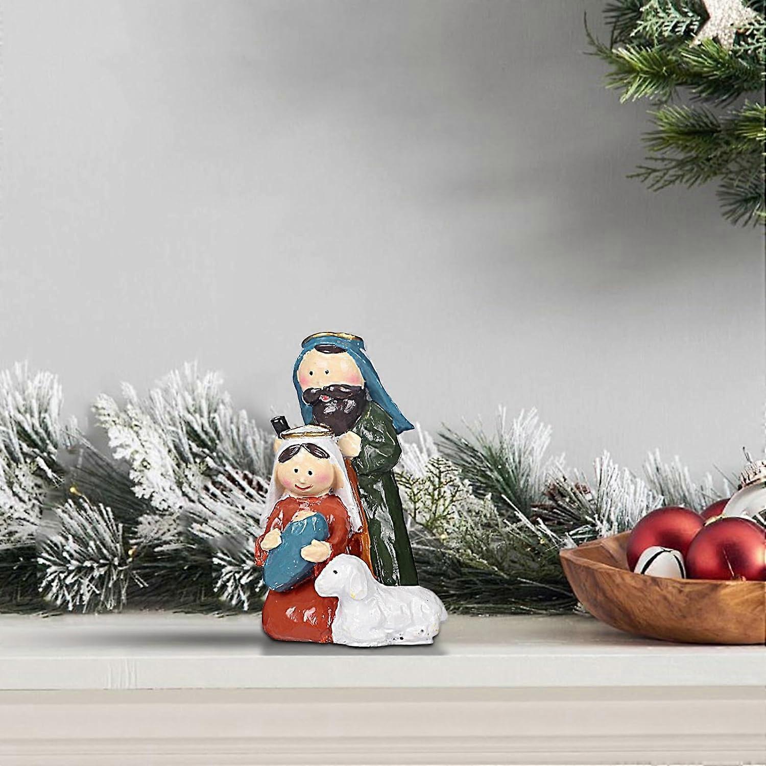 Holy Family Nativity Set - 3 Piece - Joseph is 36 Inch - Resin