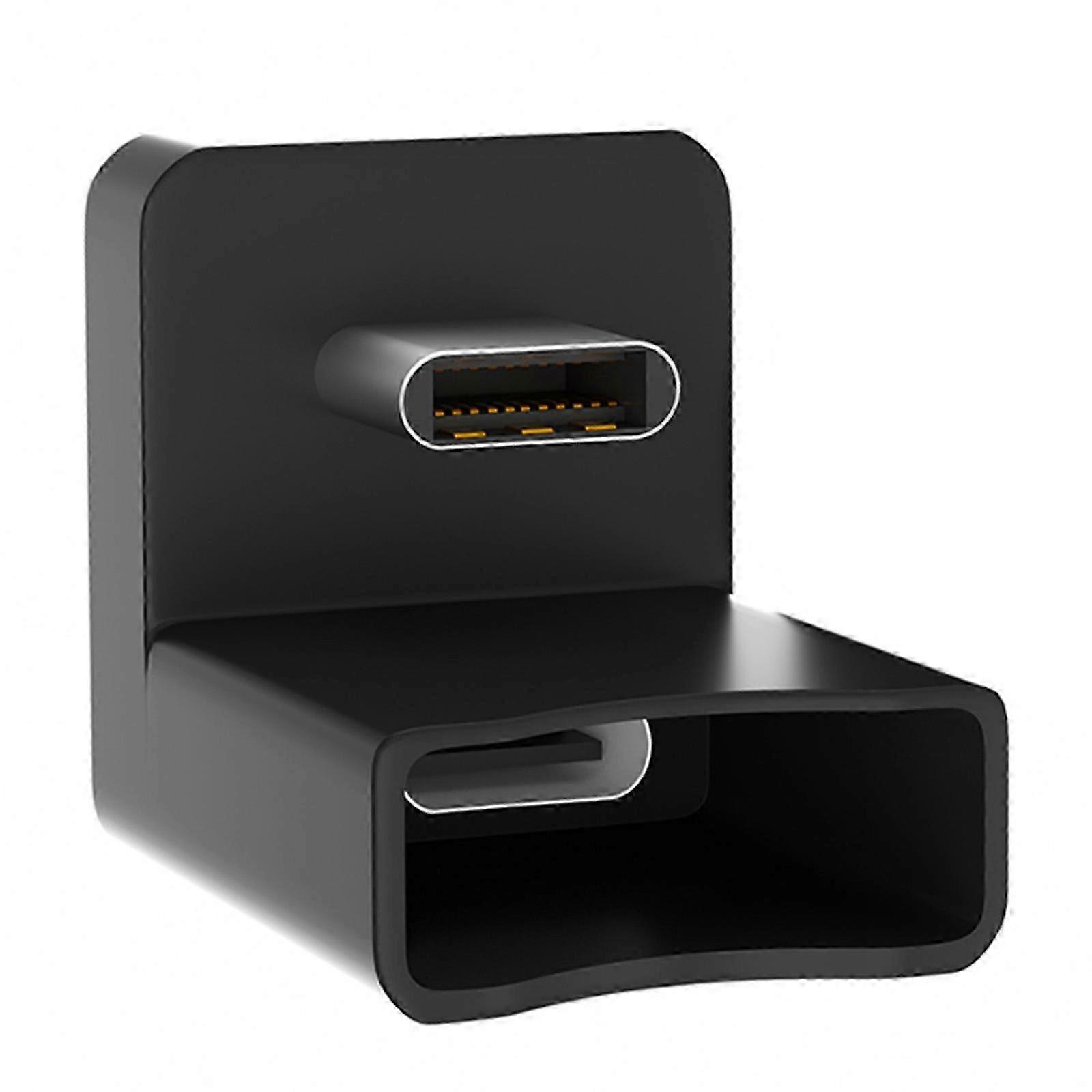 USB C Right Angle Adapter 90 Degree to Male Female 3.1 Quick Charging 10Gbps Data Transfer