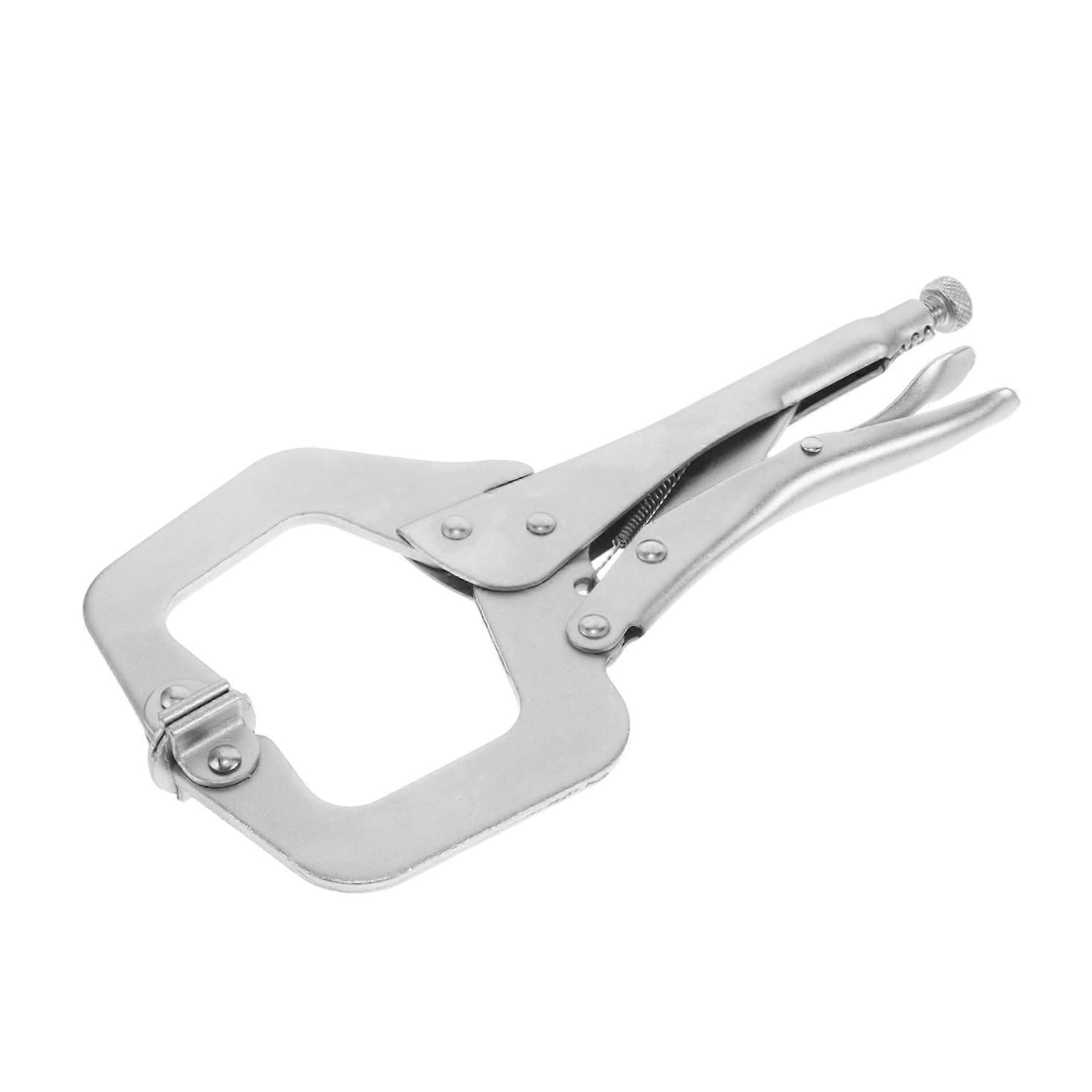 Locking Pliers C-Clamp High-Performance Metalworking Tool For Welding And Woodworking, Strong Grip, Ergonomic Design