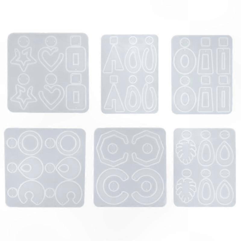 6-Piece Small Pendant Mold Set