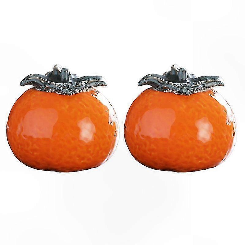 Set of 2 Ceramic Tea Jars for Storage