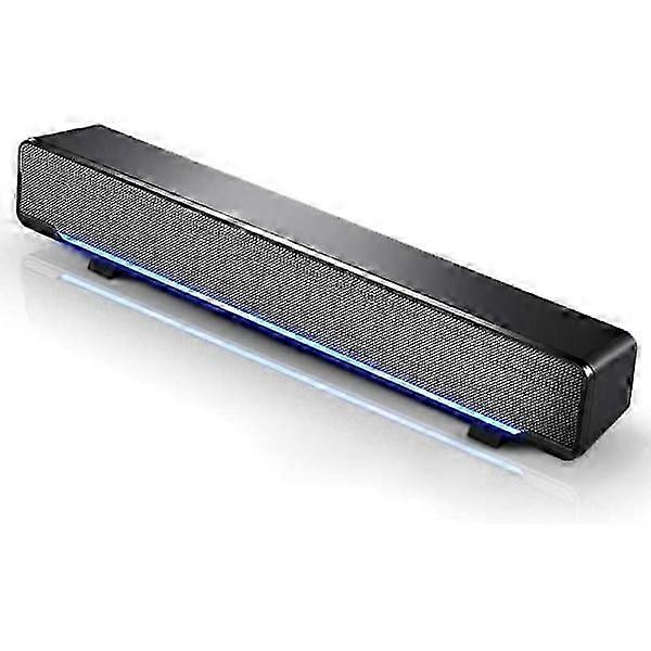 Mini USB Soundbar with 3.5mm Audio Jack