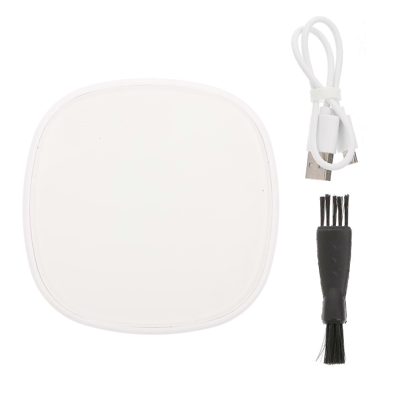 Portable Car Vacuum Cleaner with Strong Suction USB Rechargeable Compact Size for Desktop 360 Degree Spiral ABS Acrylic