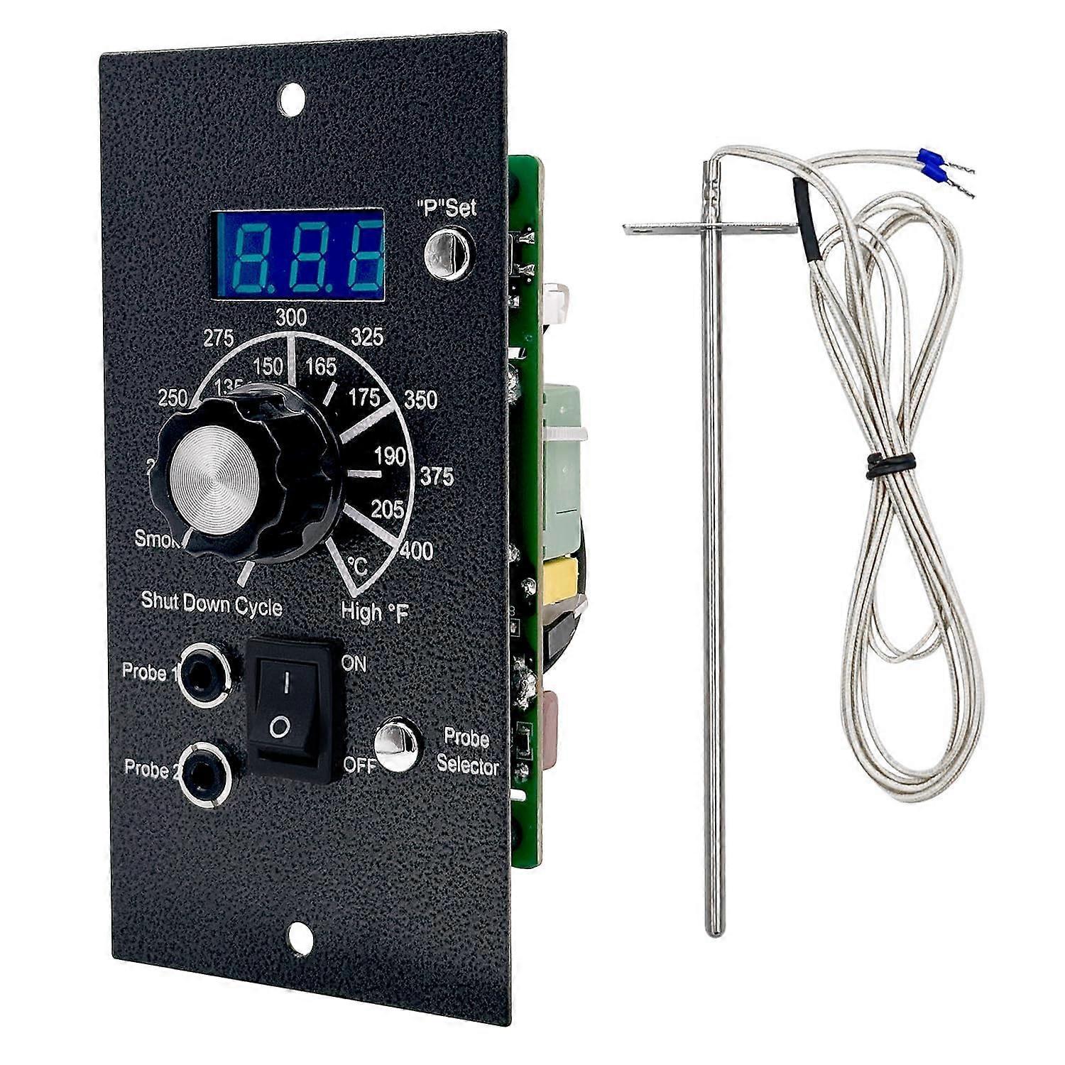 2025 Latest Model  Upgraded Digital Thermostat Controller Kit Replacement for Traeger Wood Pellet Grills, with Temperature Probe Sensor  U