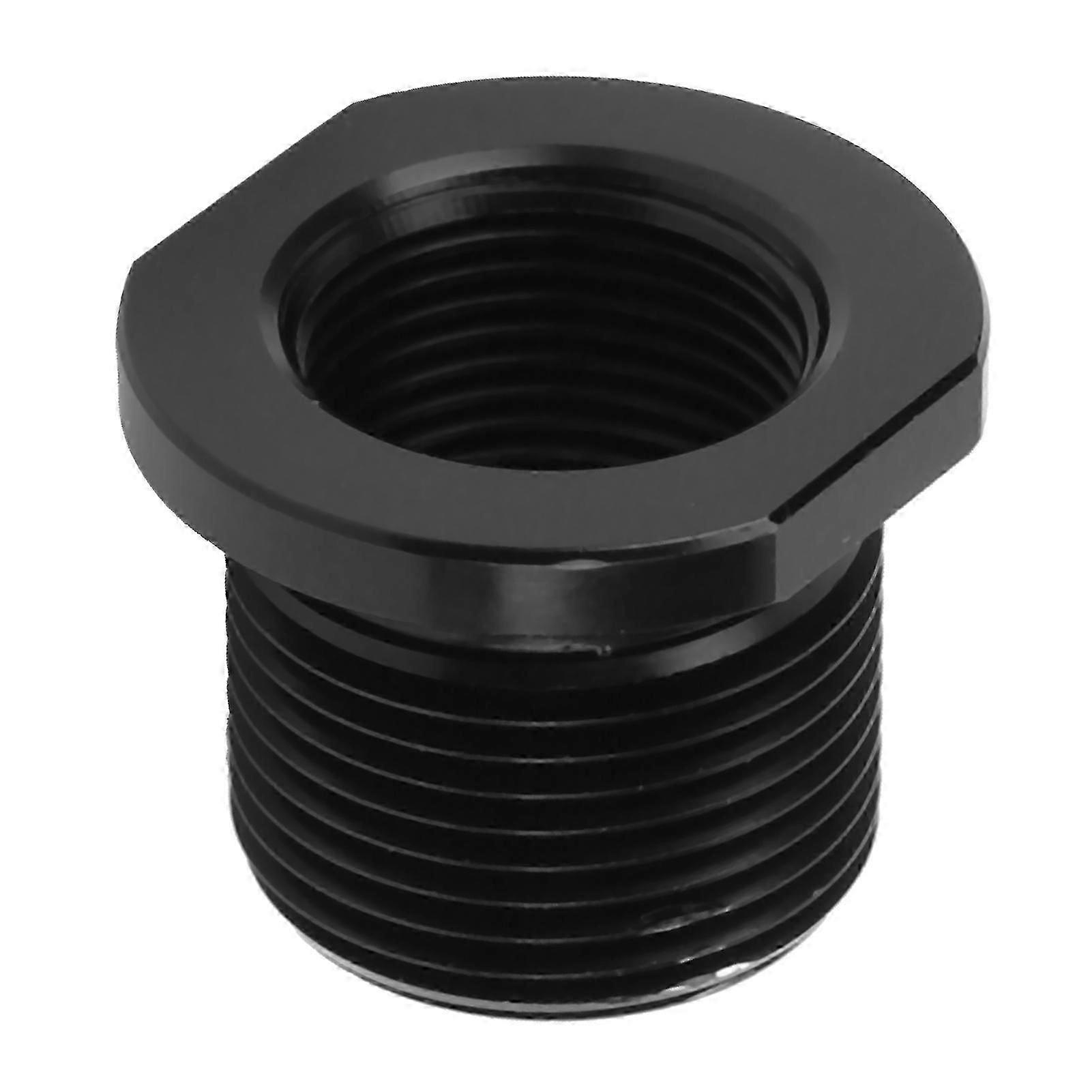 Fuel Filter Adapter Aluminum Alloy Threaded Connector 1/2-28 to 5/8-24 Universal Fitting