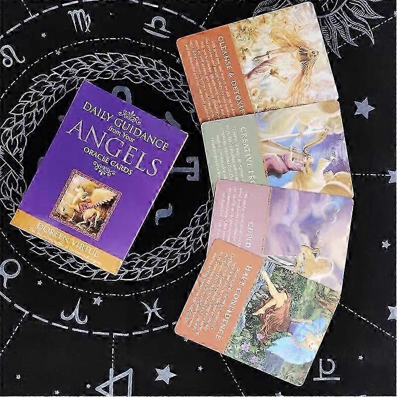 Angel Oracle Cards: Daily Guidance & Intuitive Wisdom Deck