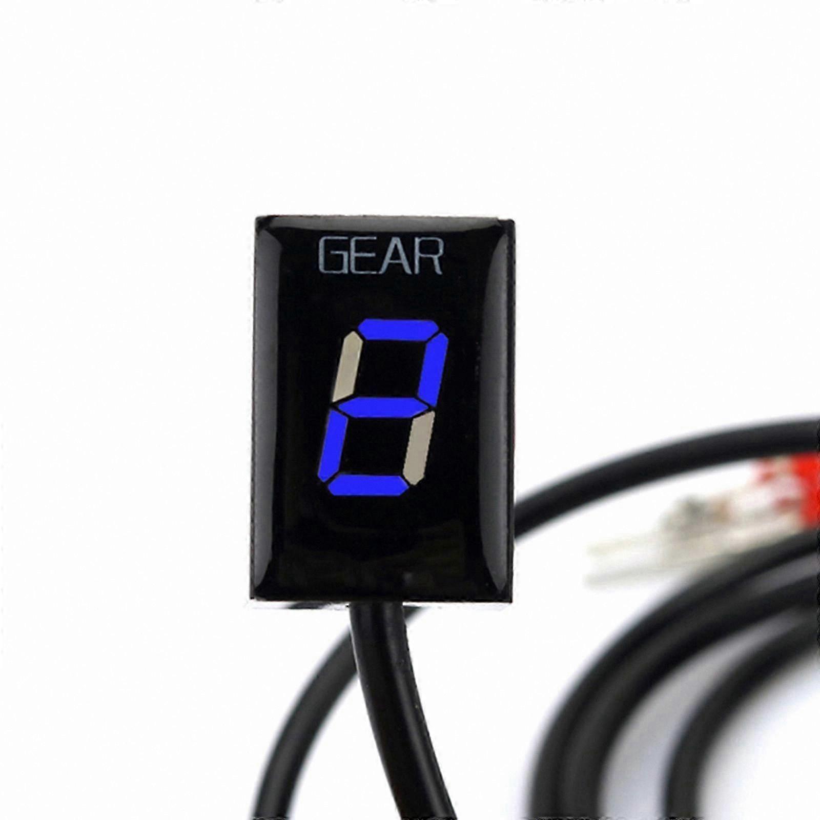 Universal Motorcycle Gear Indicator Speed Display Meter for Multiple Models