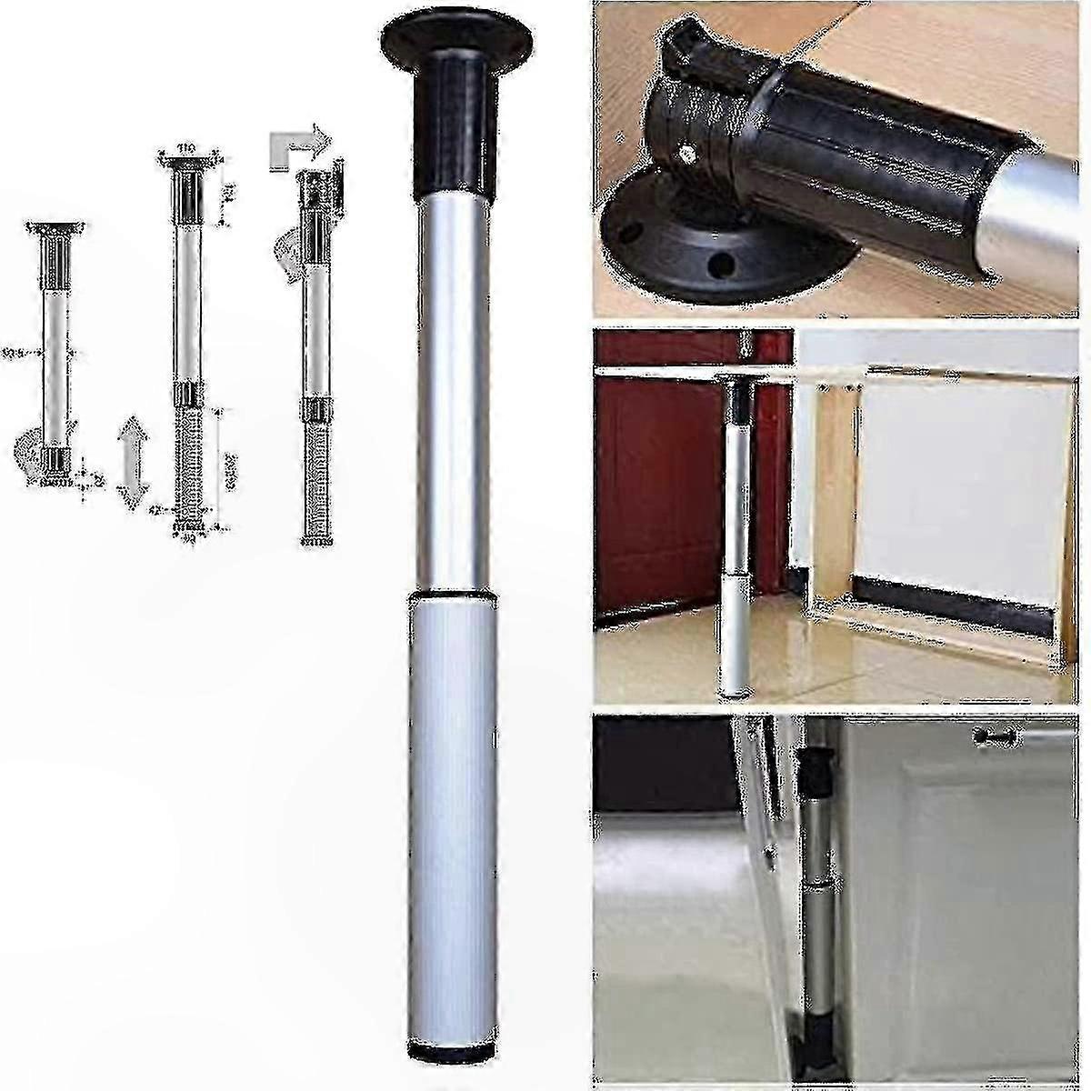 Telescopic Folding Table Legs with Adjustable Support Feet for Dining and Multi-functional Use