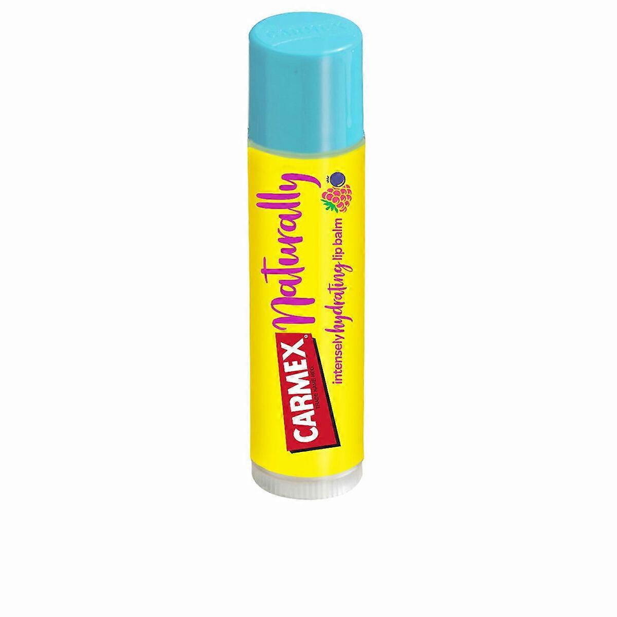 Moisturizing Balm Carmex Hi Anti-Age Transparent Red Fruit Stick Increases Lip Volume