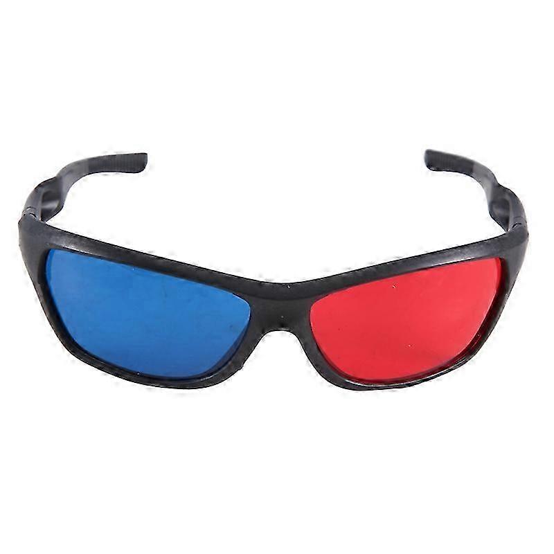 Red-blue / Cyan Anaglyph Simple style 3D Glasses 3D movie game (Extra Upgrade Style)----