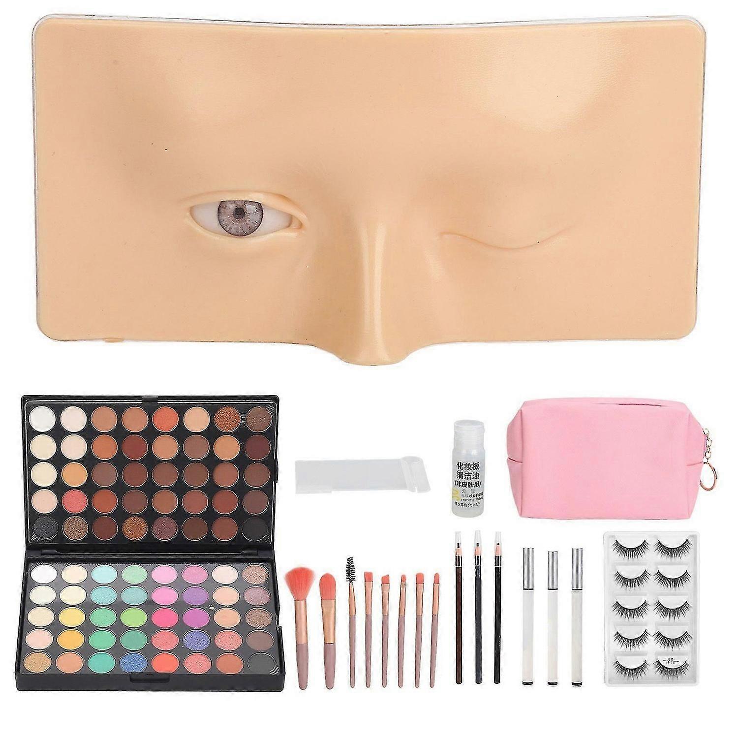 2025 Latest Model Makeup Practice Face Kit Professional 4.6oz Cream 28.1ml Liq...