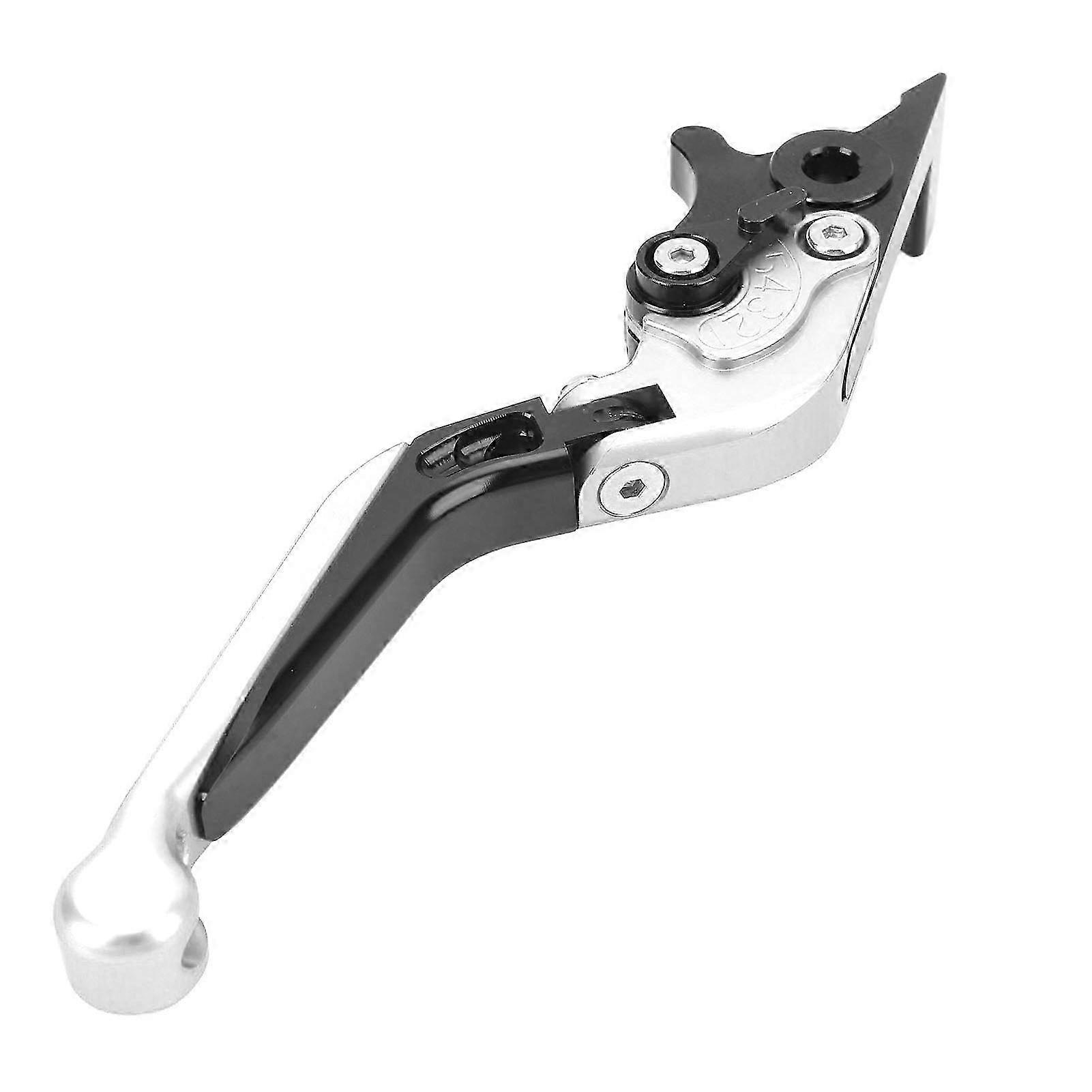 2025 Folding Brake Levers T6063 CNC Aluminum Foldable Brake Handle Levers for C125 Super Cub Super CUB 110 CT125 Hunter Cub Silver