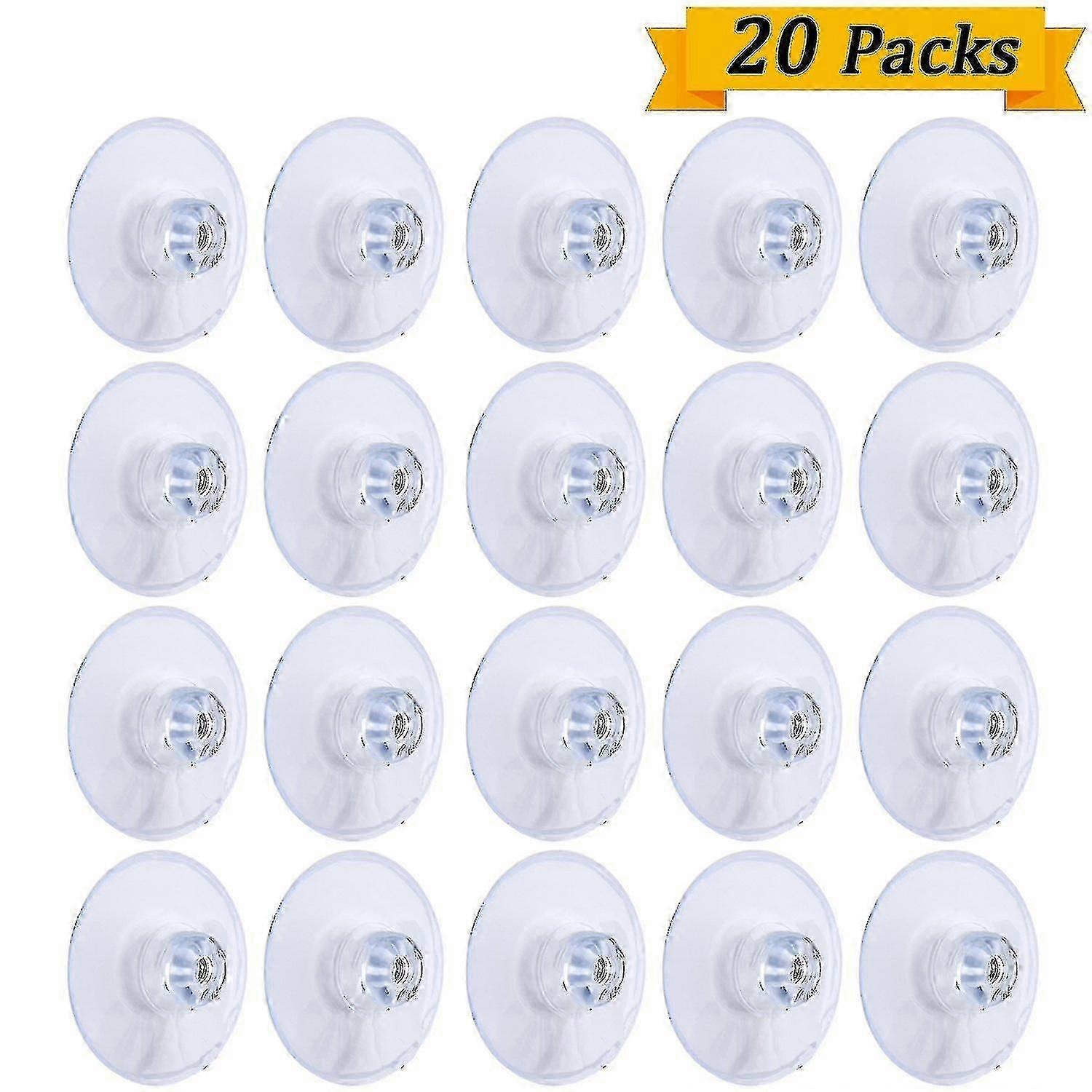 20 X Suction Cups For Fairy Lights Suction Cups With Cable Slot Ideal As Attachment For Decoration Suction Hooks For Windows