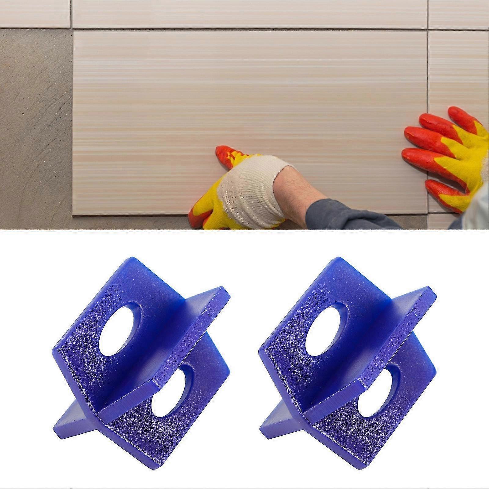 2025 200Pcs Wall Floor Ceramic Tile Leveler Tile Leveling Tools Construction Tiling Supplies Blue