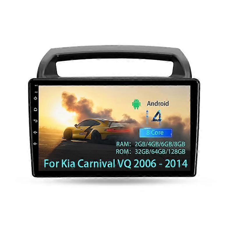2Din Android Car Radio Multimedia Video Player For KIA Carnival VQ 2006-2014 Carplay GPS Navigation