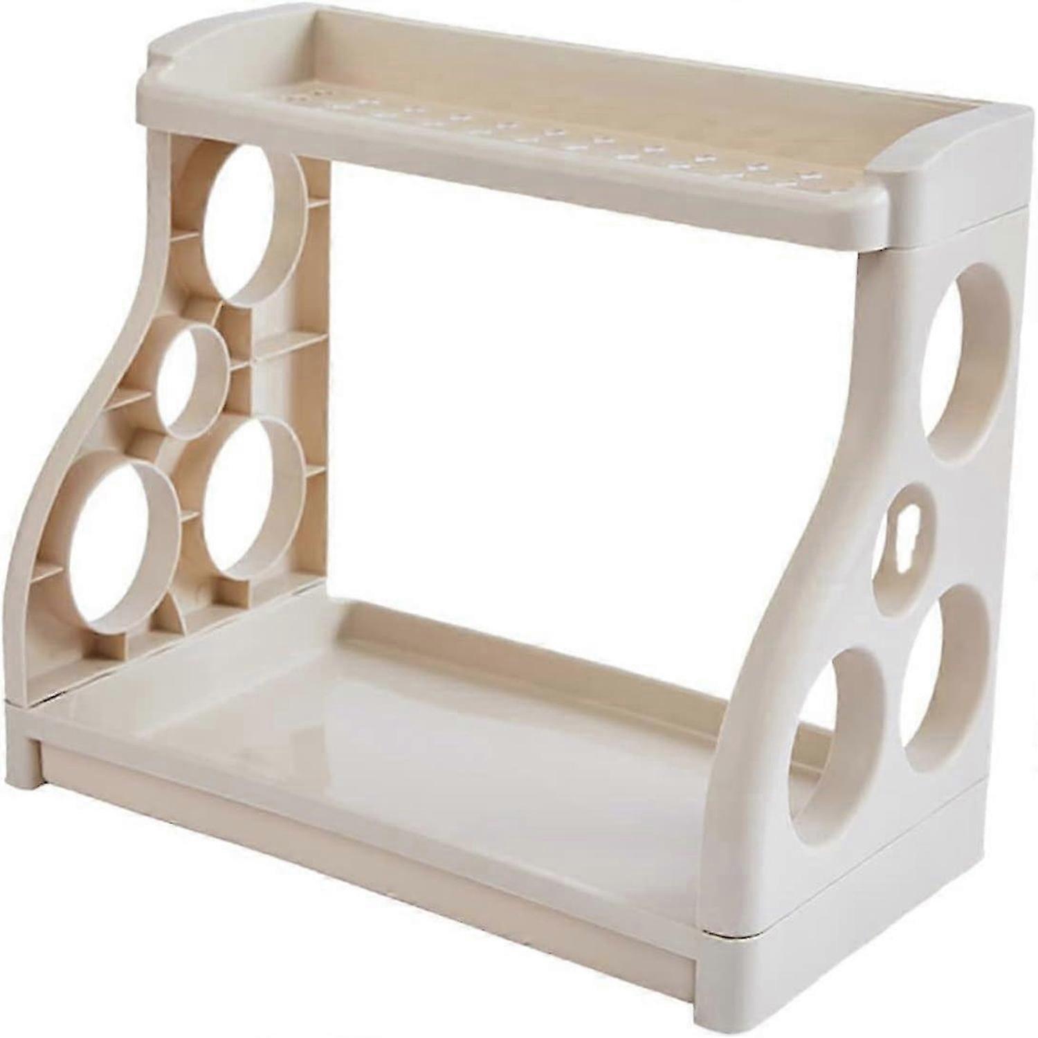 Seasoning Can Storage Rack Kitchen Utensils Spices Plastic