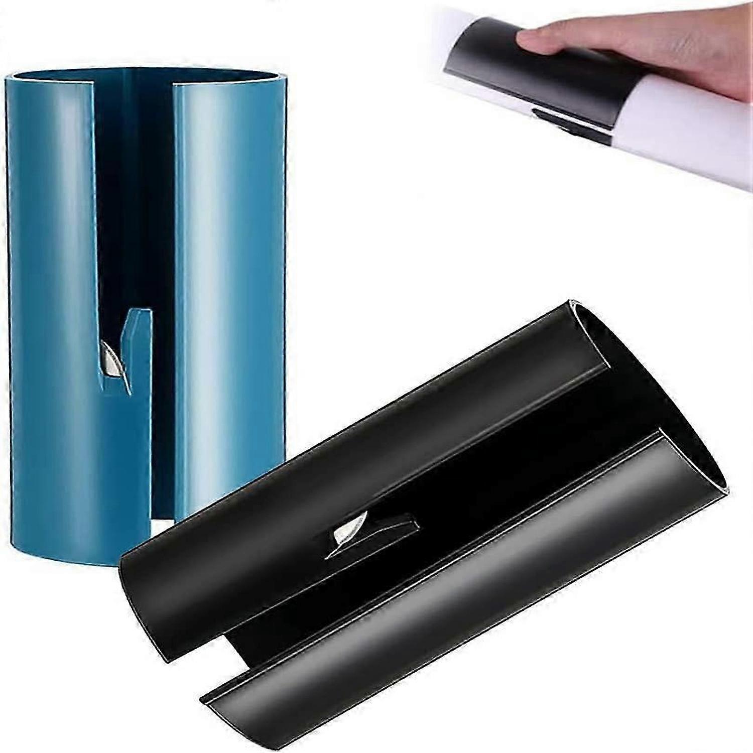 Pack of 2 Paper Roll Cutter Tool, Cutting Tool Paper, Sliding Gift Wrap Cutter, Paper Mini Cutter