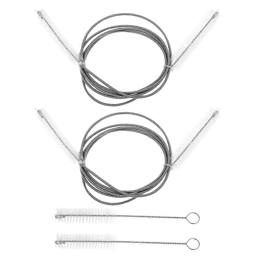 Tube Cleaning Brush Hose Cleaner Brush for Cleaning Use 2Sets