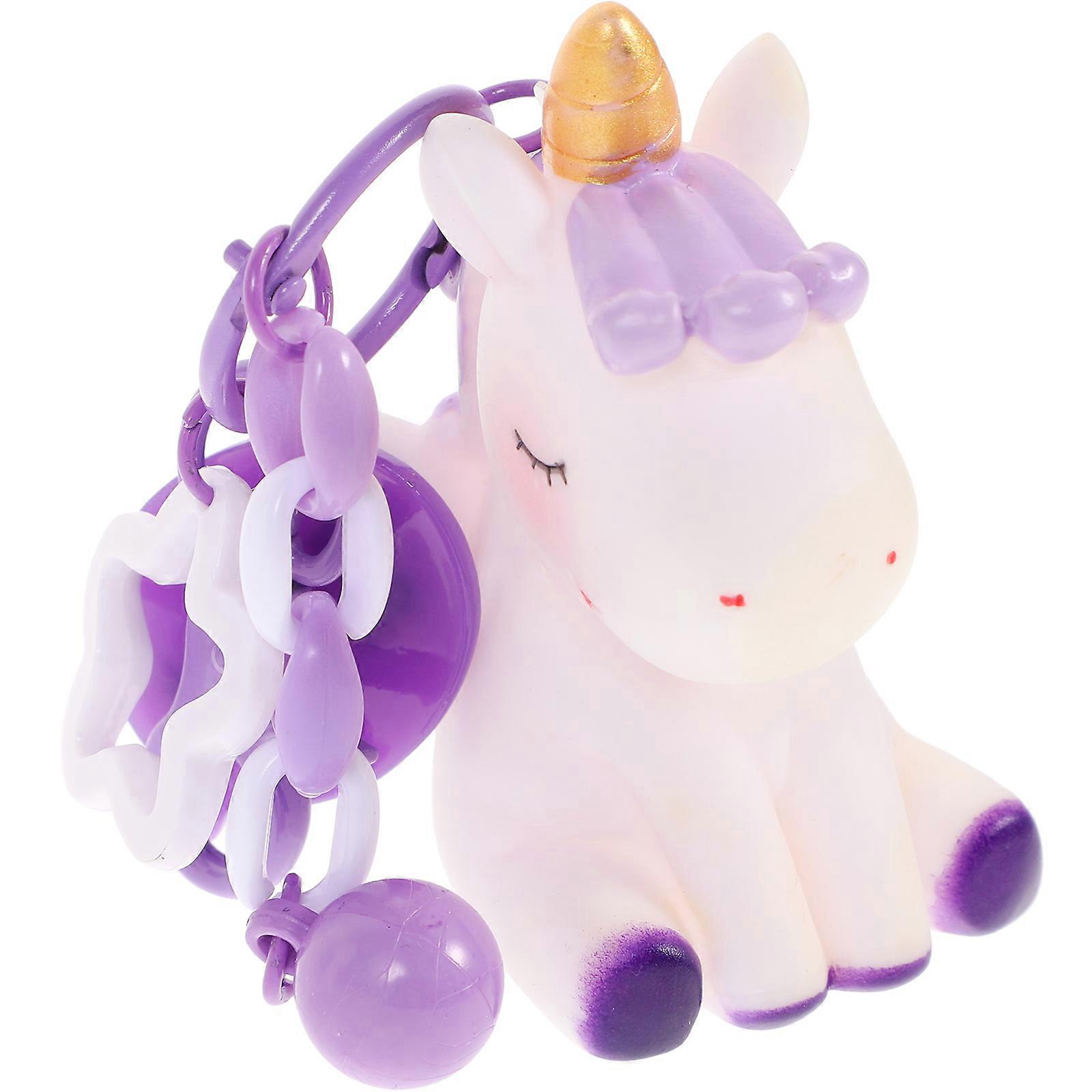 Unicorn Keychain Cartoon Keychain Adorable Hanging Bag Pendant