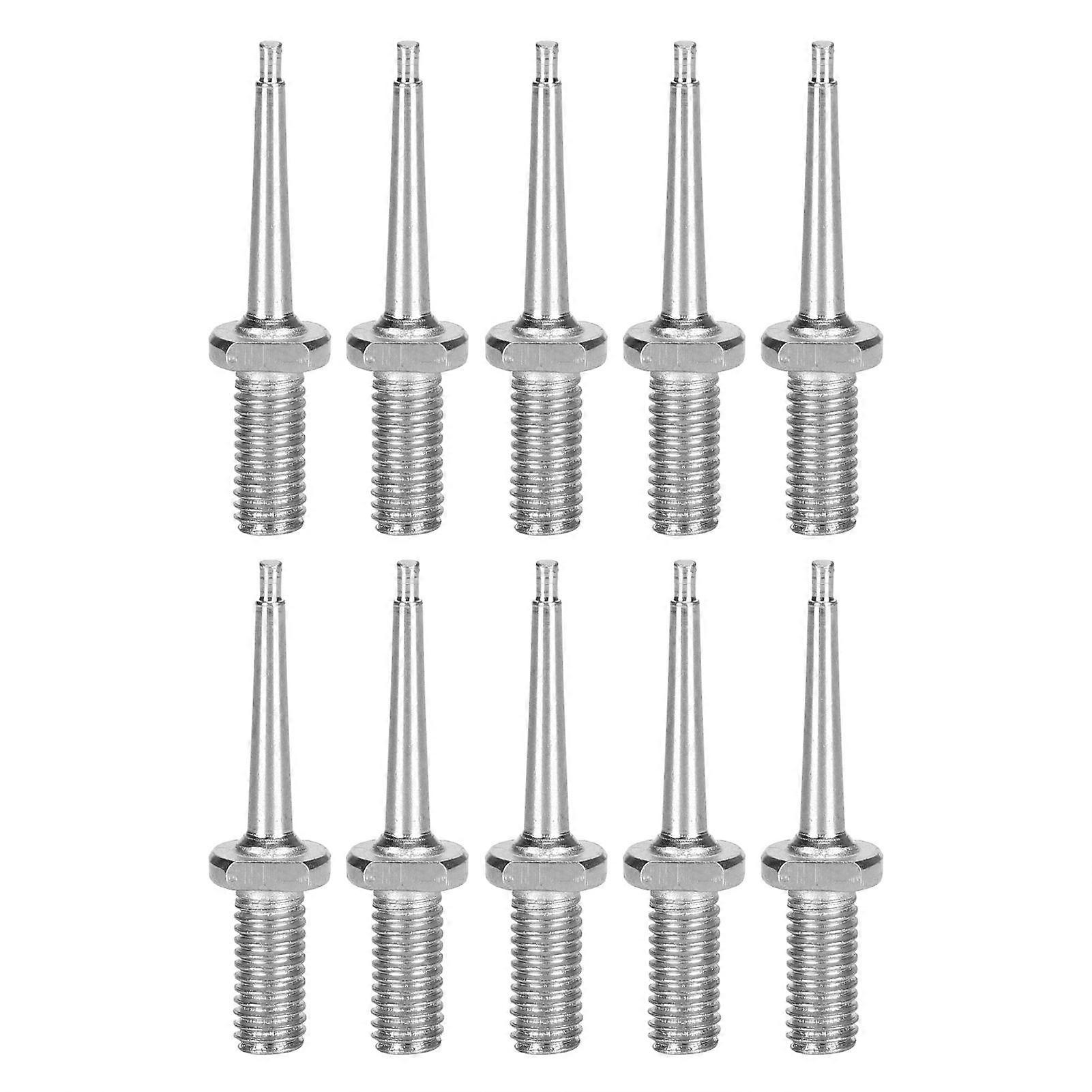 10pcs Ear Tag Pin Stainless Steel Livestock Ear Tag Plier Accessory for Cattle Pig Sheep