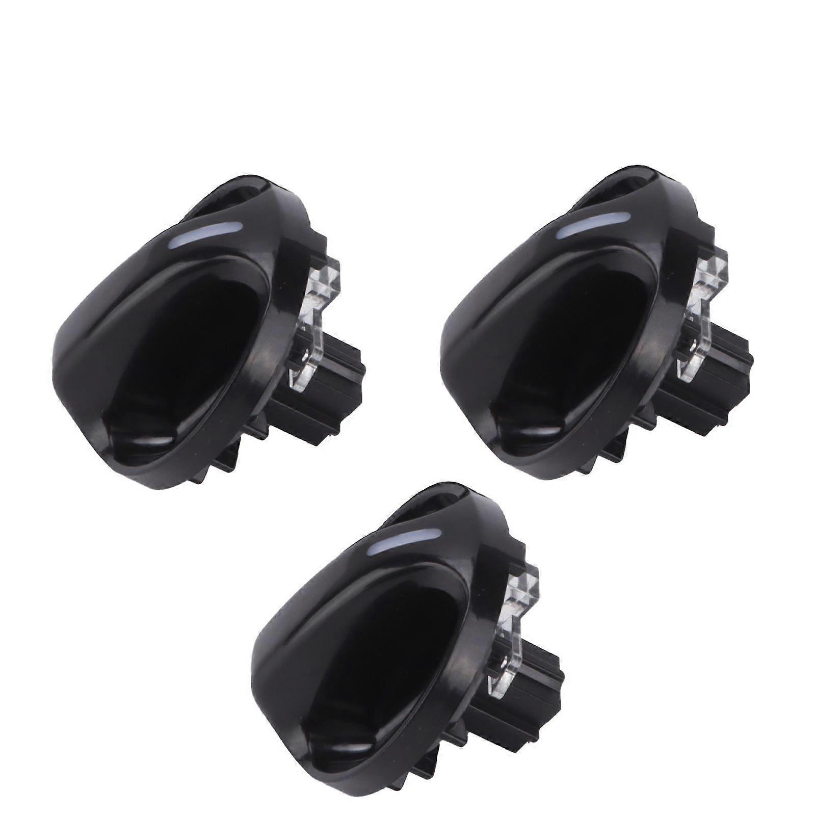 3pcs A/C Heater Knob Set 559050C010 Car Modification Replacement for Tundra 20002006