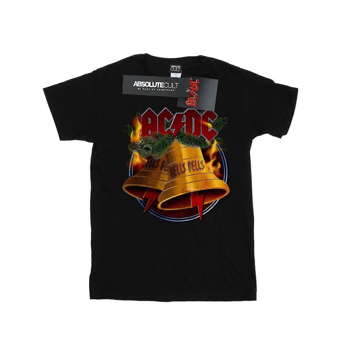AC/DC Uomo Natale Hells Bells Maglietta