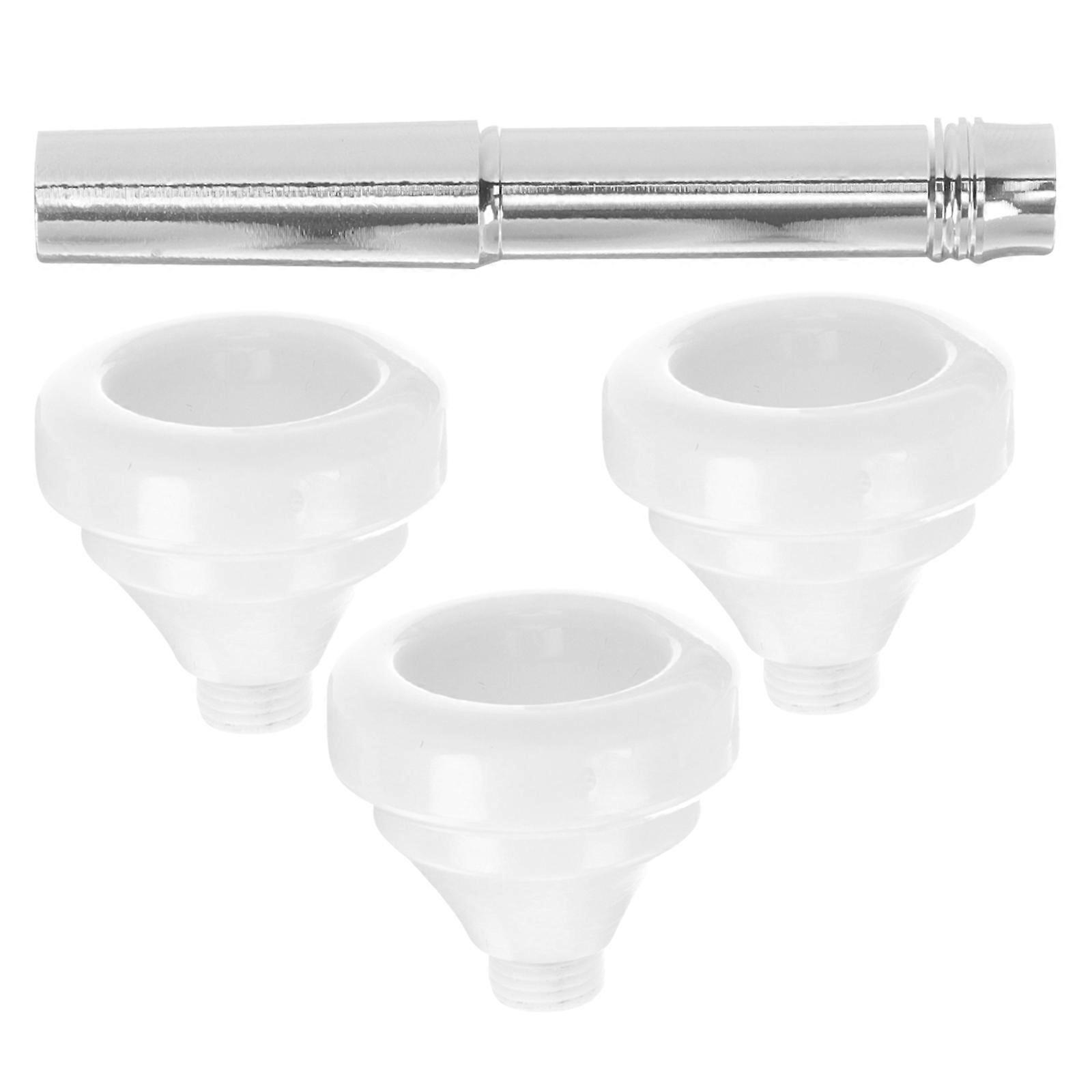 Trumpet Metal Mouthpiece Accessory for Instrument Use 1Set Durable Material