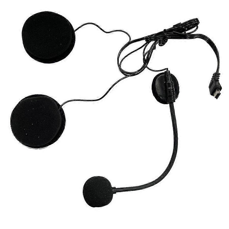 Bluetooth Headset for Motorcycle Half Helmet with Microphone Speaker