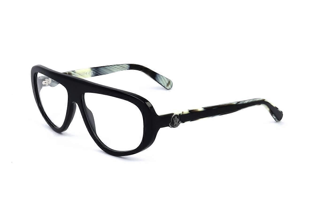 Eyewear Frames Moncler ML5196 001 SHINY BLACK 57/14/145 MAN