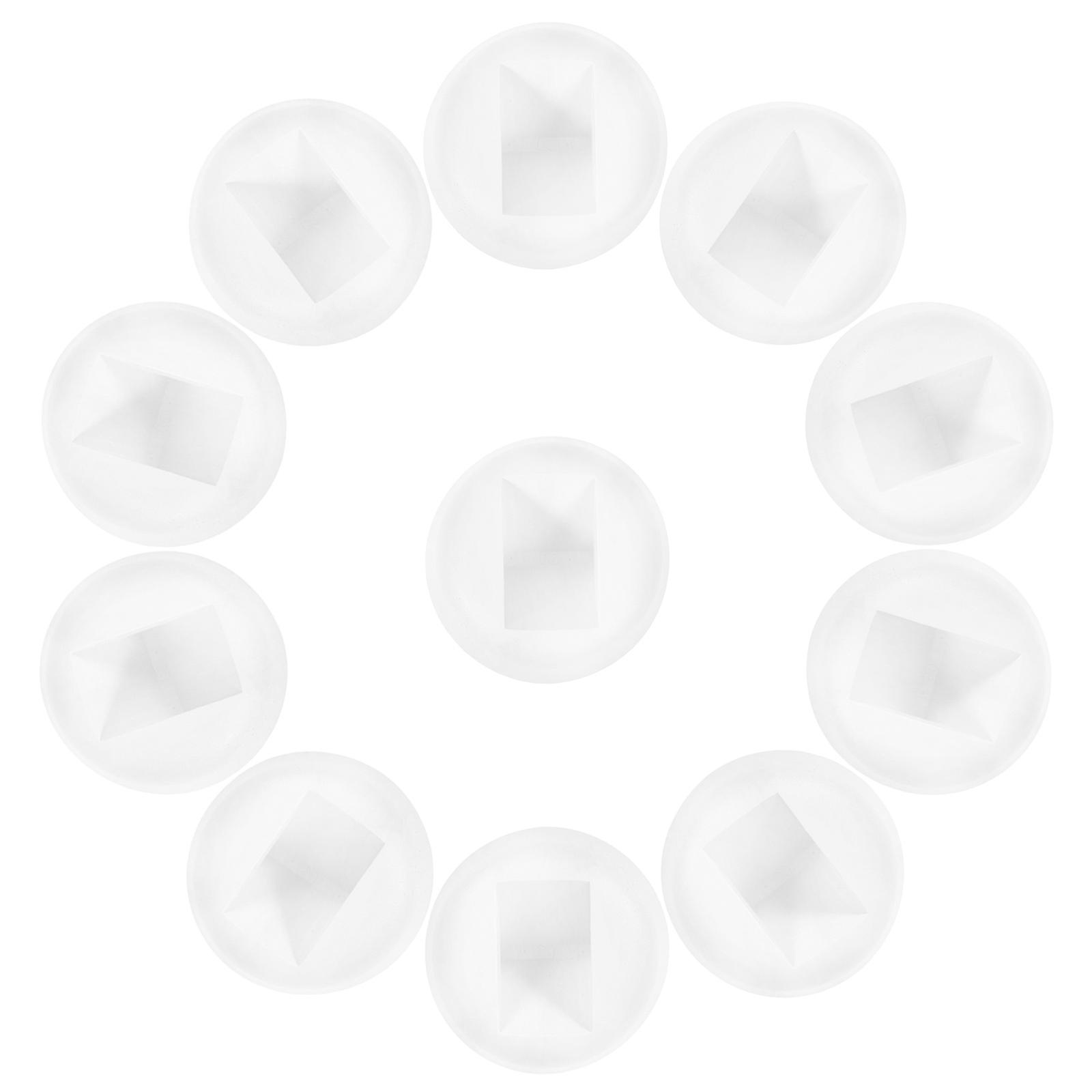 Jewelry Holder Bases Plastic Frame Stand 50Pcs