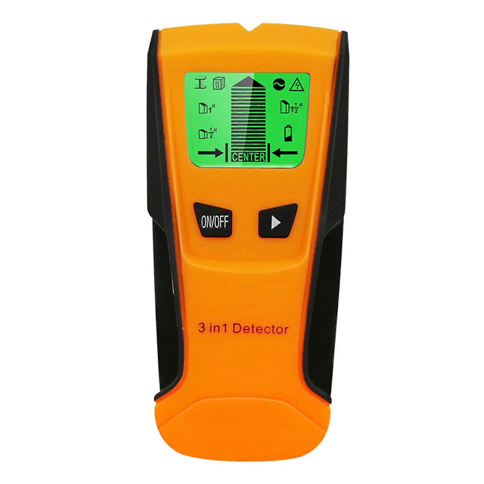 Wall Scanner Handheld Detector With LCD Display Detects Metal Wood And Wire For Safe Home Renovation