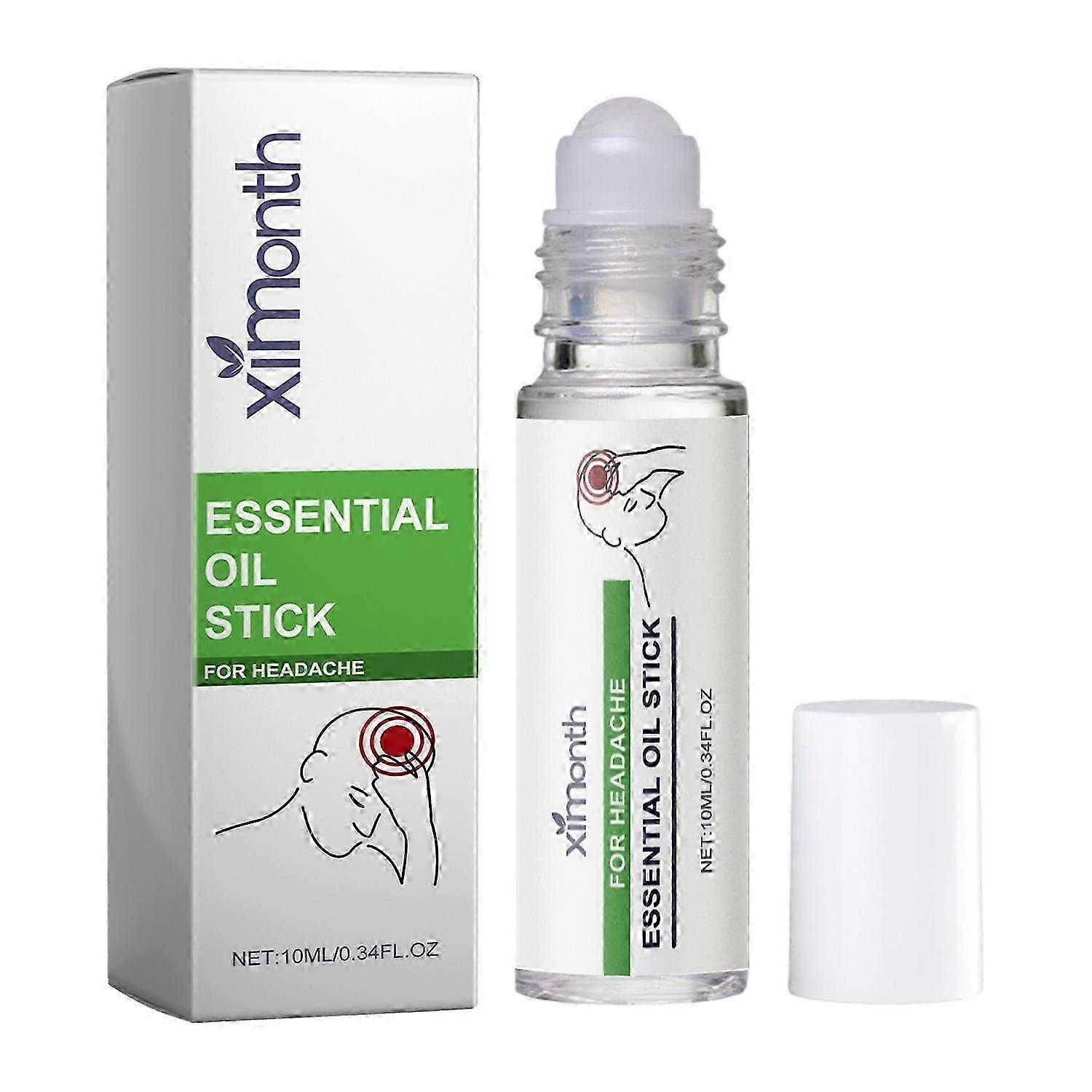 essential oil roll-on 10ml for headache and dizziness relief