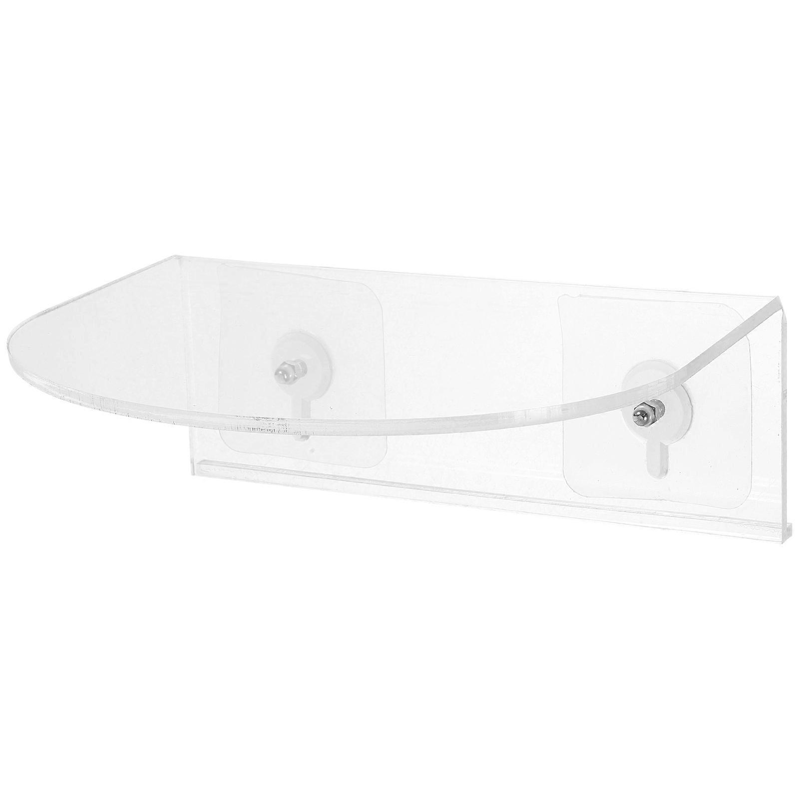 Window Shelf for Plants Transparent Acrylic Storage 4Pcs