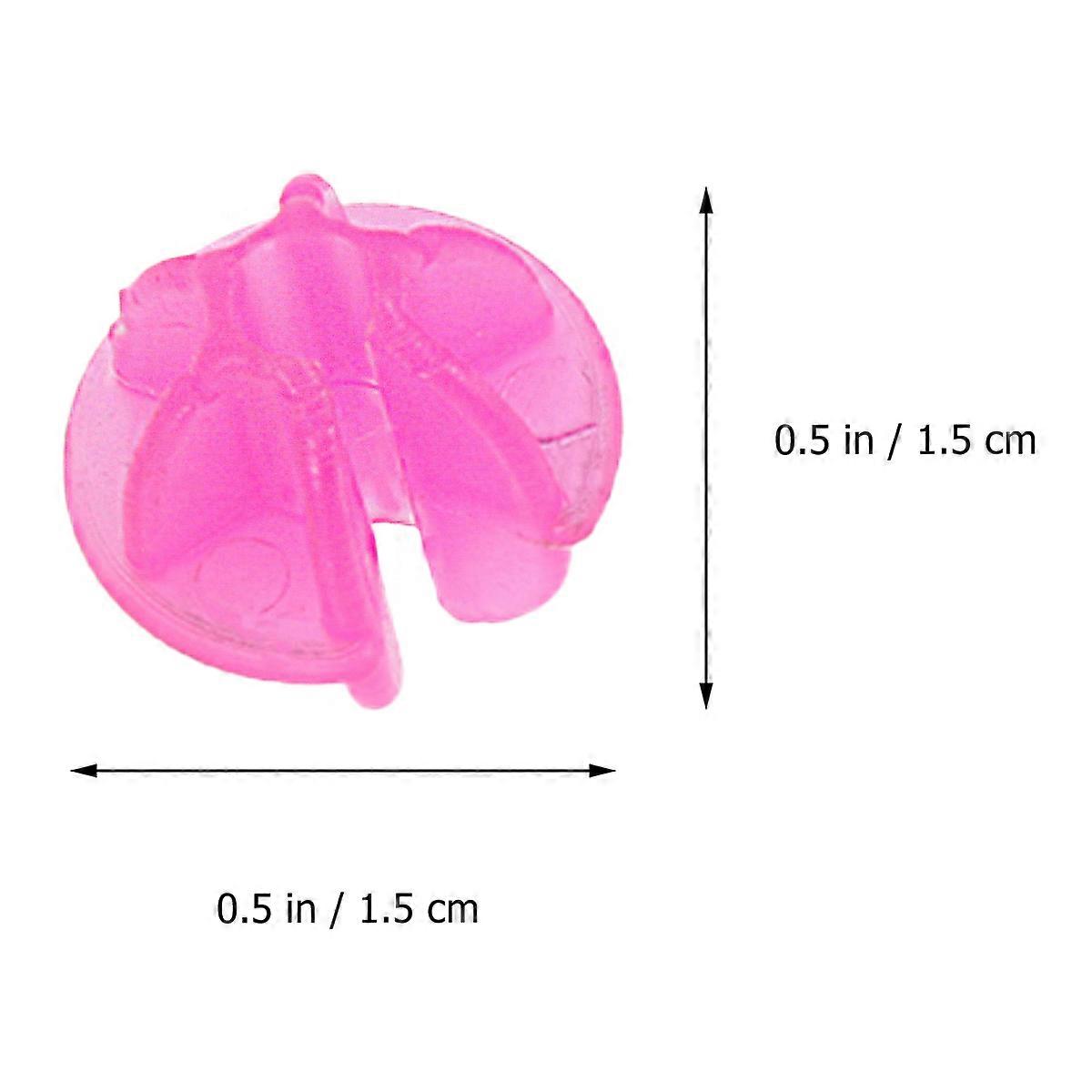 Assorted Color Wire Beads For Outdoor Riding Children Bicycle 72Pcs