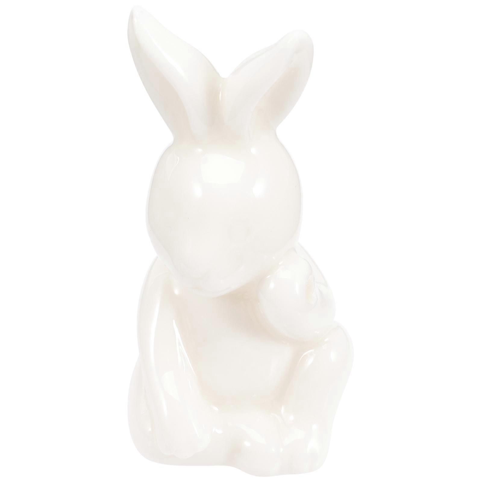 Rabbit Incense Holder Ceramic Incense Burner for 4Pcs Home Decor