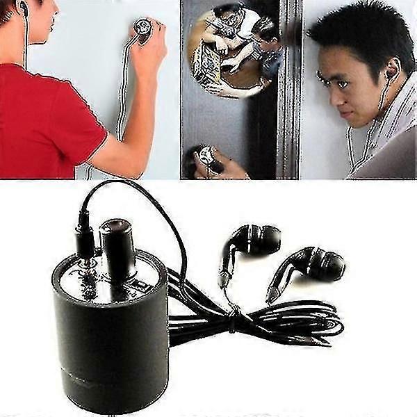 Ear Listen Through Wall Device Bug Eavesdroping Wall Microphone Voice Spy Top Hot