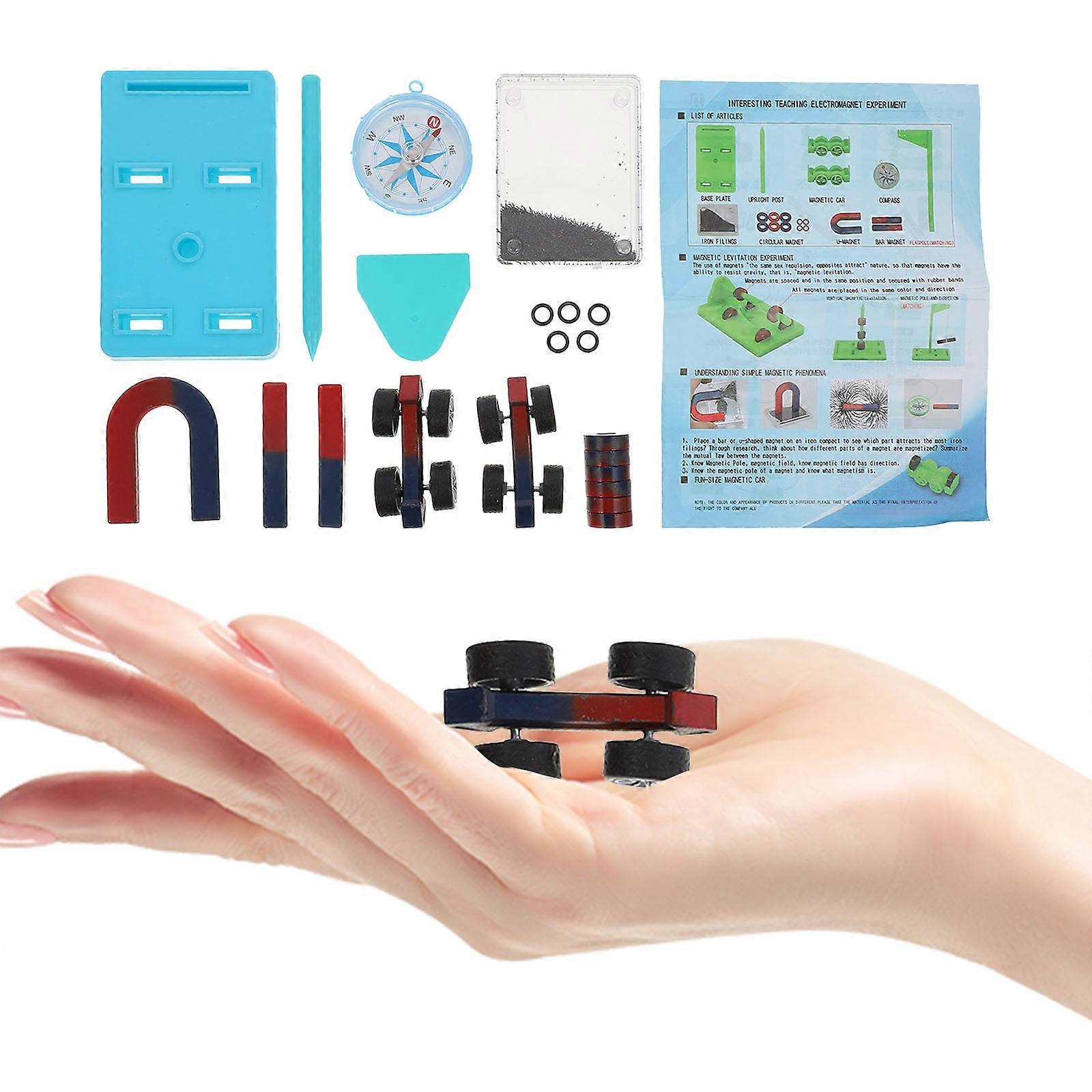 Magnetism Kit For Children Classroom Teaching Magnetic Field Visualization 8 Sets