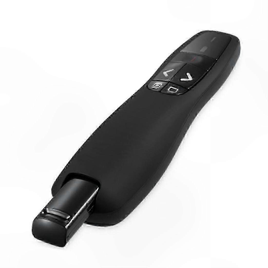 Wireless USB Presenter with Red Laser Pointer and PPT Remote Control for Presentations and Teaching