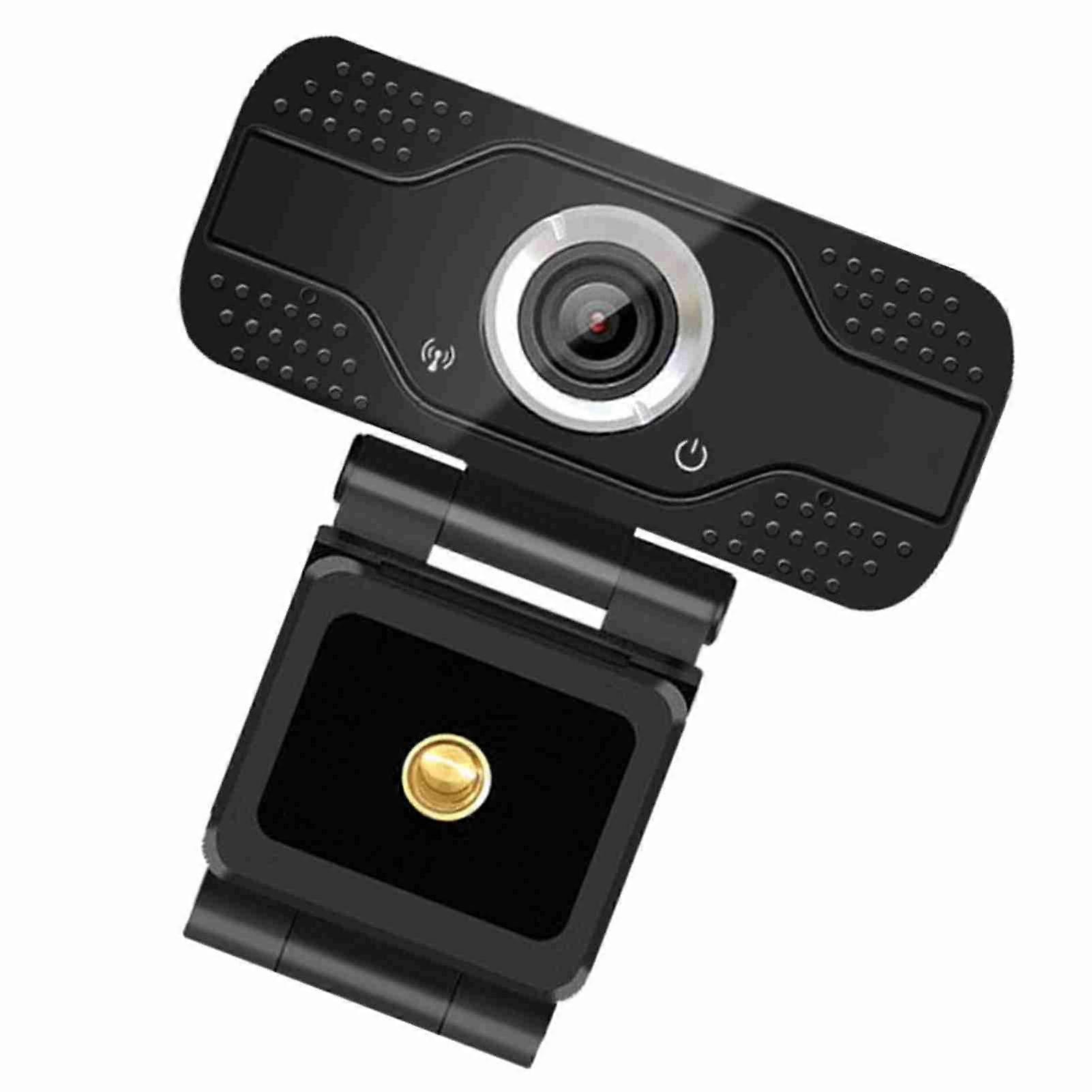 1080P Desktop Computer Camera USB Online Class Webcam with Microphone