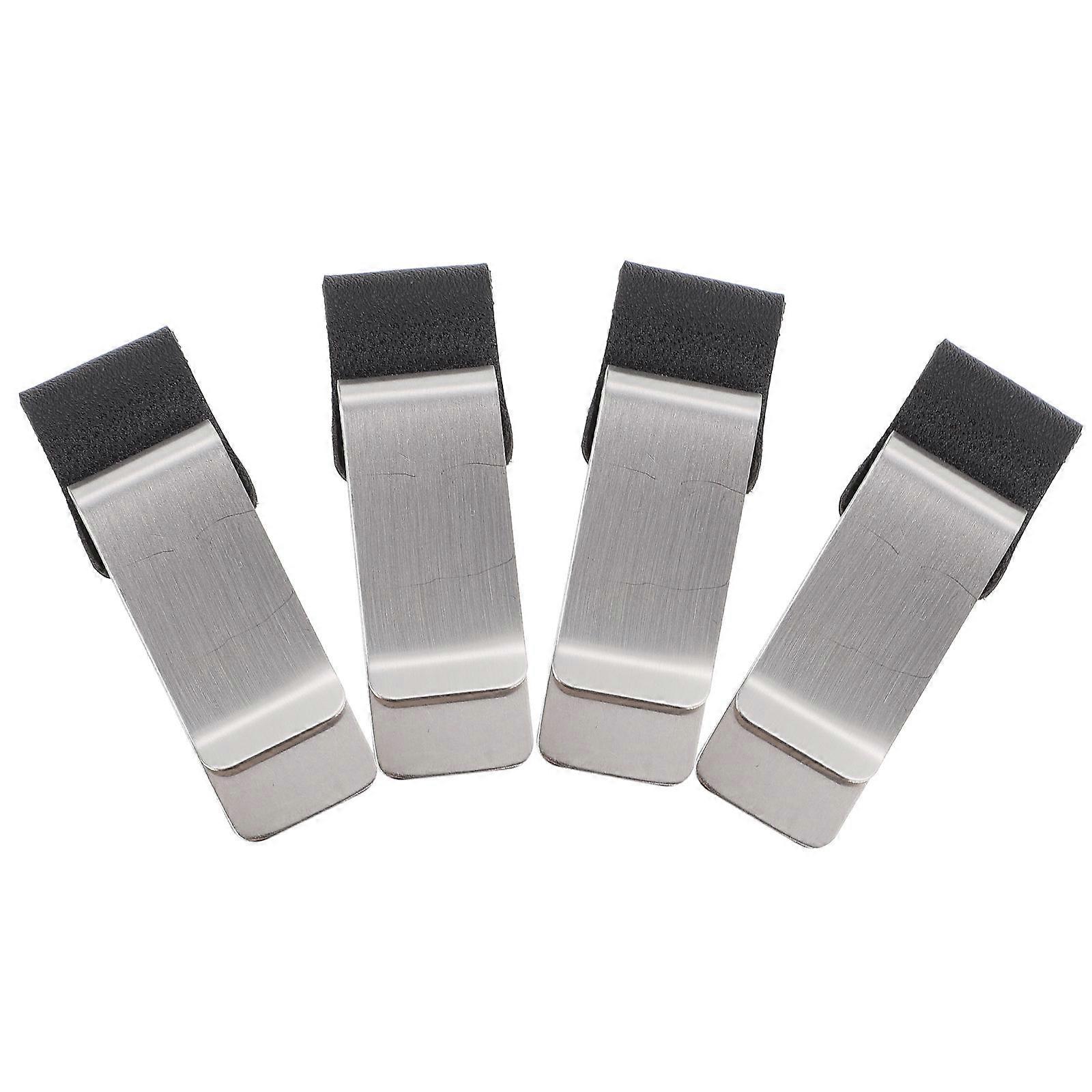 Professional Paper Clip 8 Pcs Bind Documents Ideal For Office Home Organization Silver Material