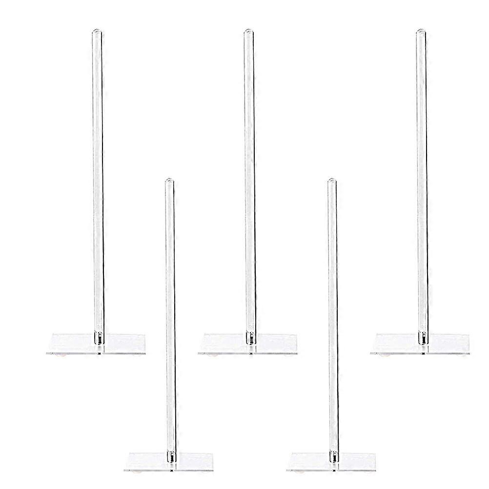 12Pcs Acrylic Donut Shelf for Doughnut Storage Transparent Display Stand