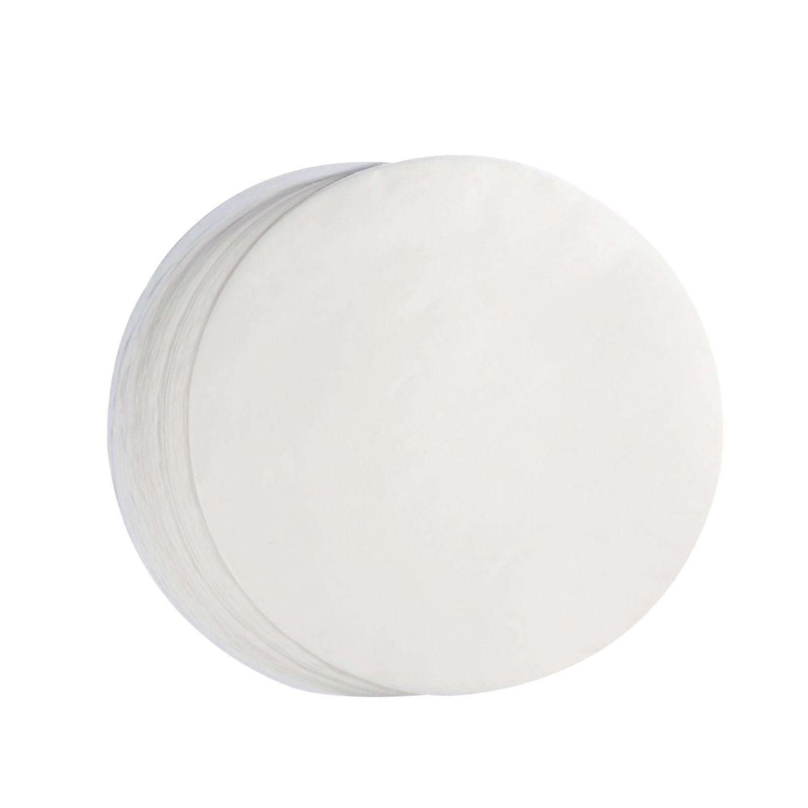 100Pcs Non Stick Round BBQ Paper Baking Sheets 10 Inch Barbecue Tin Foil Paper for Grill Line C